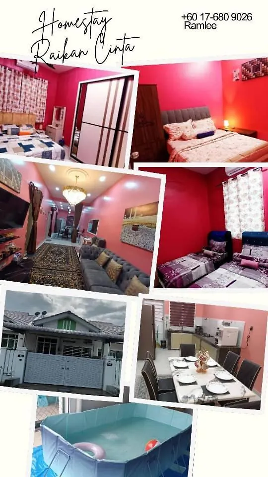 Homestay Raikan Cinta Malacca 0*,